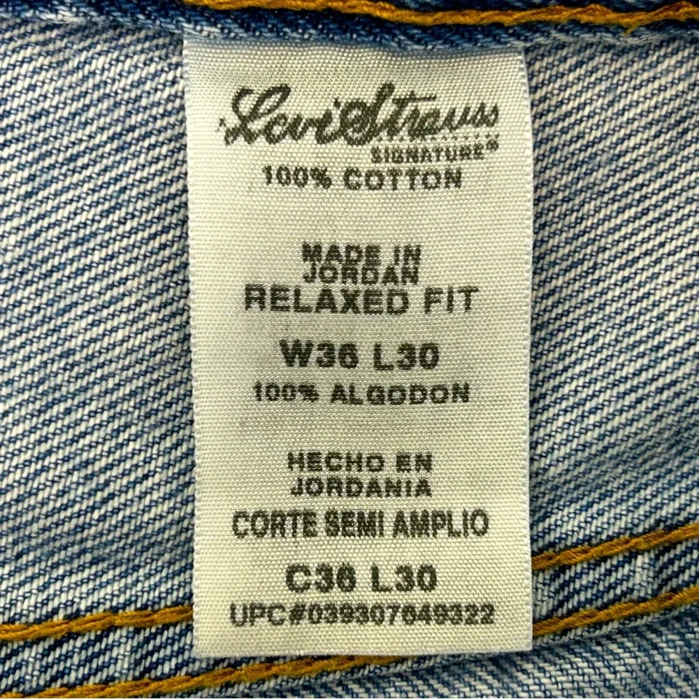 Levi Strauss Relaxed Fit Jeans Size 36 X 30